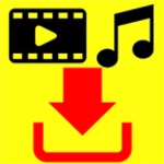 cómo bajar musica y videos app android application logo